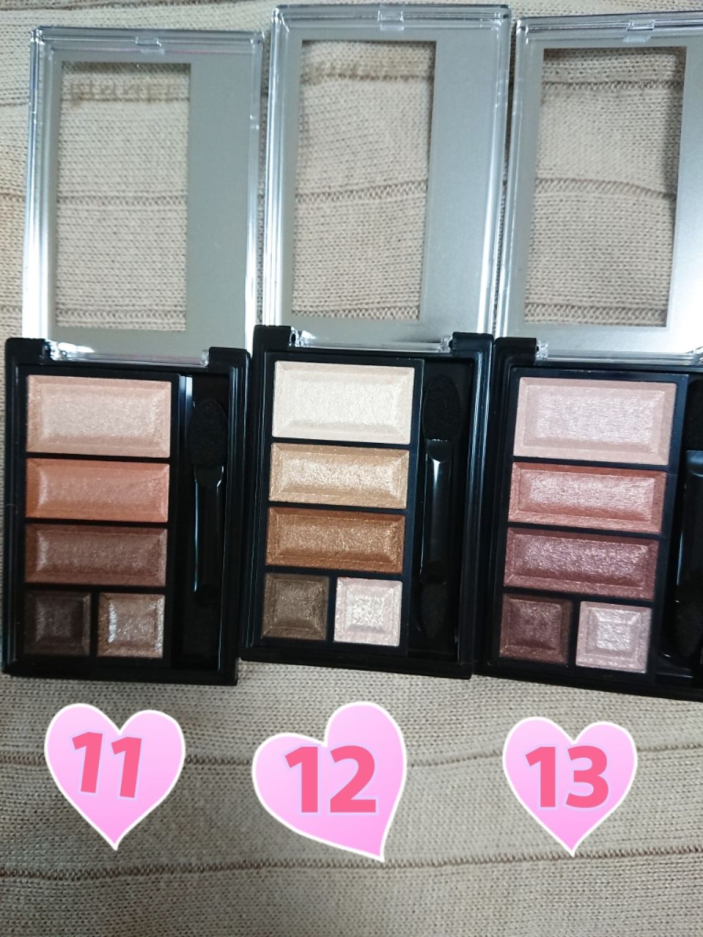 ショコラスウィート アイズ/リンメル ロンドン/アイシャドウパレットを使ったクチコミ(3枚目)