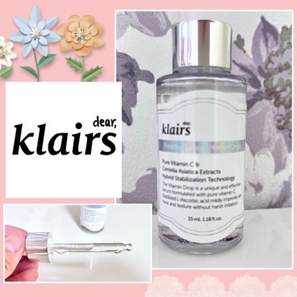 フレッシュリージュースドビタミンドロップ(35ml)/Klairs/美容液を使ったクチコミ(1枚目)
