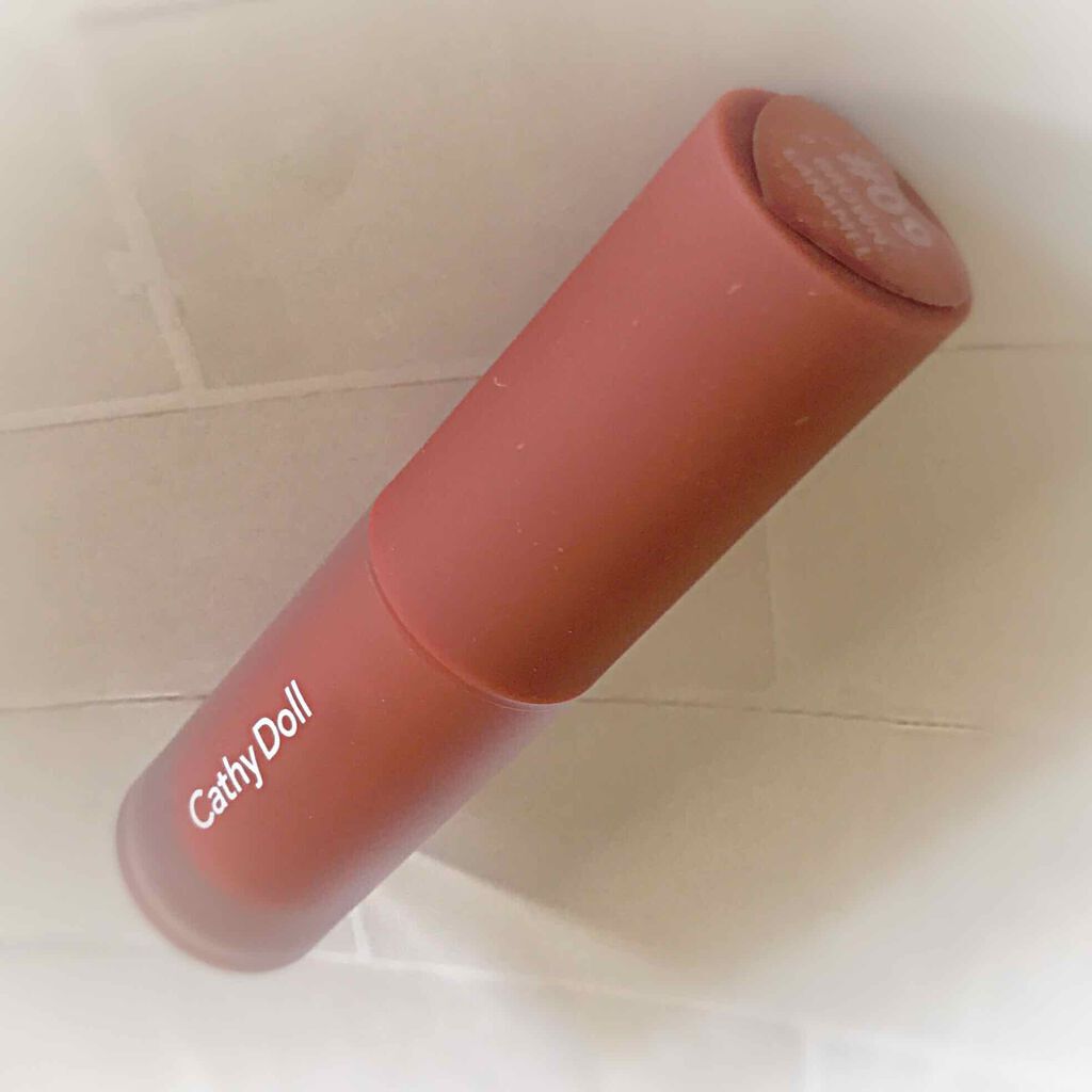 リップアンドチーク ヌードマットティント/CathyDoll/リップティントを使ったクチコミ(1枚目)