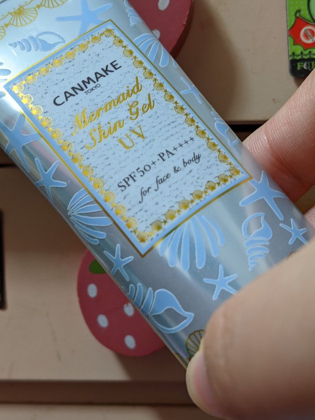 マーメイドスキンジェルUV/キャンメイク/日焼け止めジェルを使ったクチコミ（1枚目）