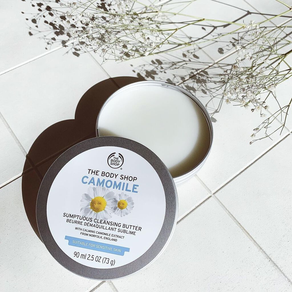 カモマイル サンプチュアス クレンジングバター/THE BODY SHOP/クレンジングバームを使ったクチコミ（1枚目）