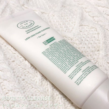 レスレスフォームクレンザー/JUICE TO CLEANSE/洗顔フォームを使ったクチコミ(1枚目)
