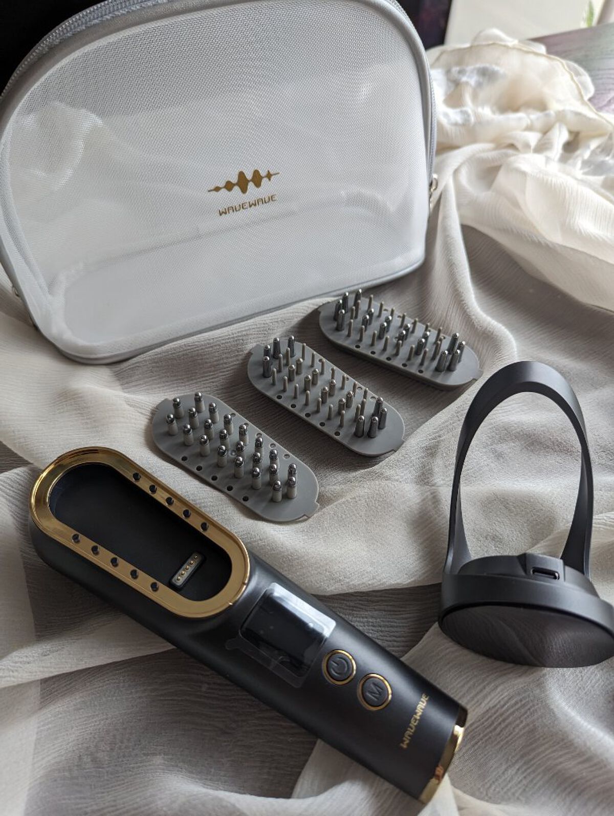 スカルプブラッシュプレミアム/WAVE WAVE/美顔器・マッサージを使ったクチコミ（1枚目）