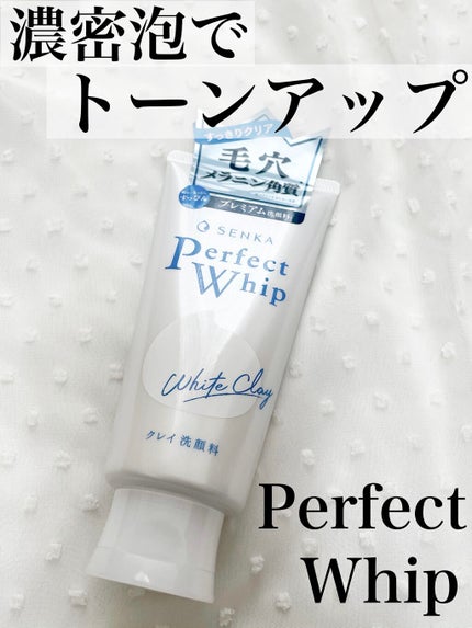 パーフェクトホワイトクレイ/SENKA(専科)/洗顔フォームを使ったクチコミ(1枚目)