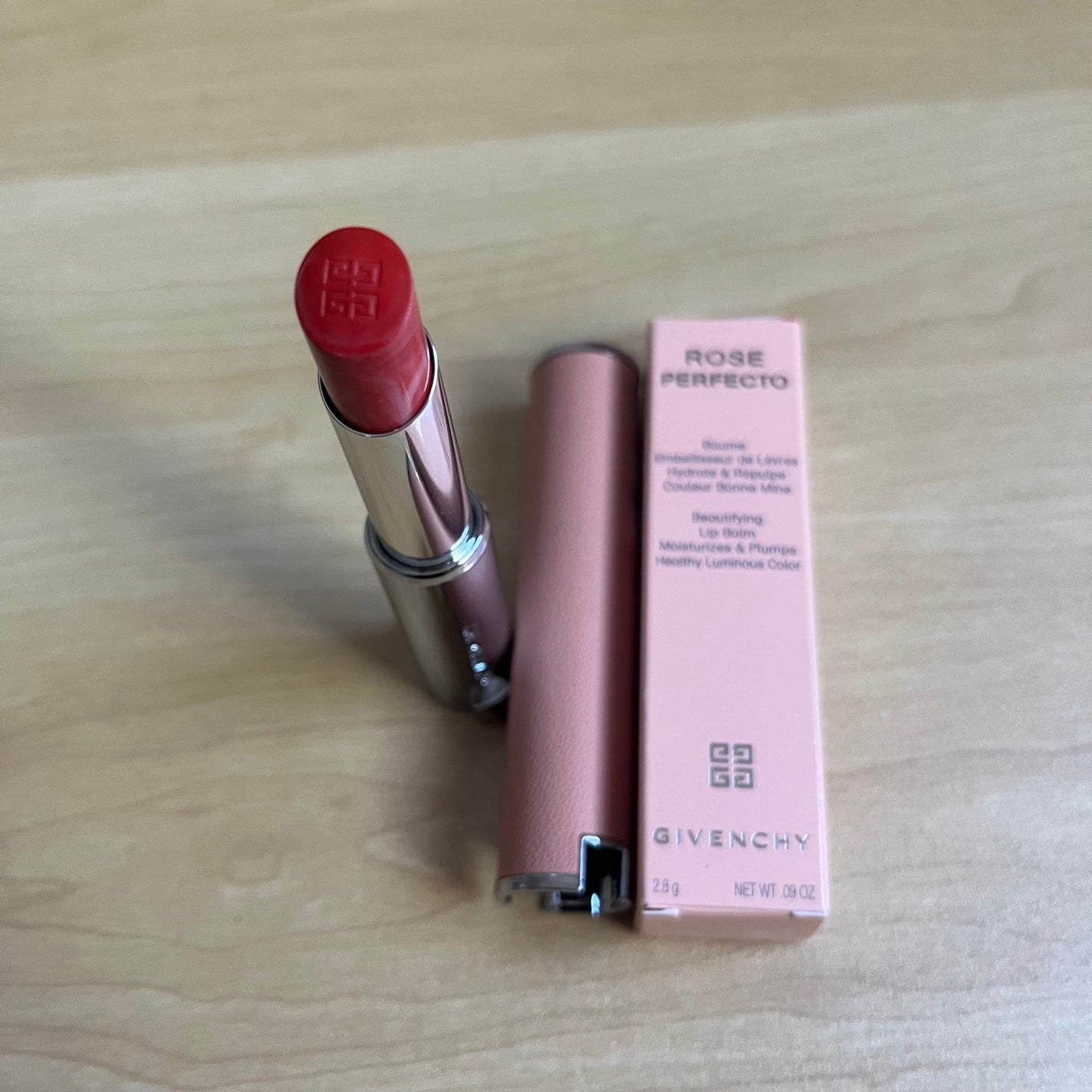 ローズ・パーフェクト/GIVENCHY/リップバームを使ったクチコミ(1枚目)