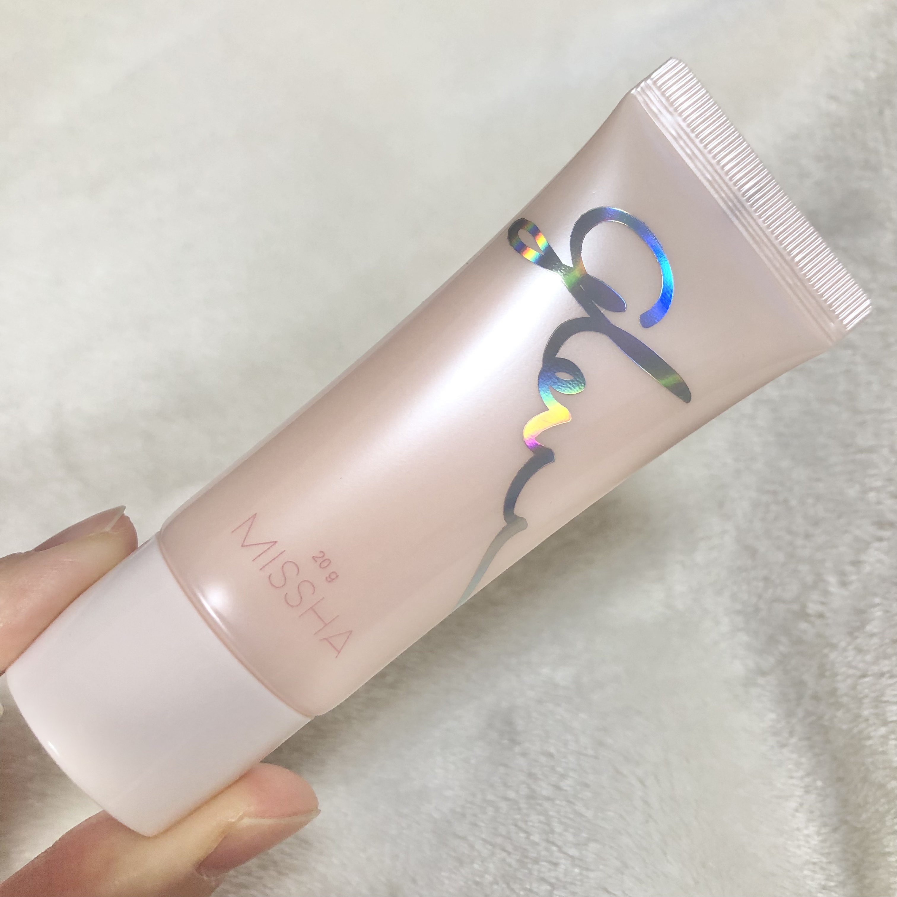 ミシャ グロウ スキンバーム（Ｒ）/MISSHA/化粧下地を使ったクチコミ（1枚目）