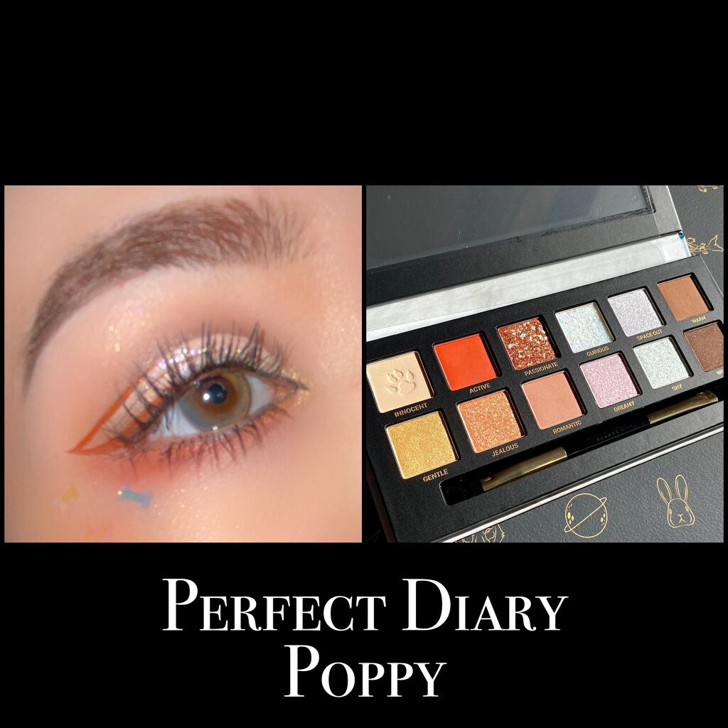 エクスプローラ12色 動物アイシャドウパレット/PERFECT DIARY/アイシャドウパレットを使ったクチコミ（1枚目）