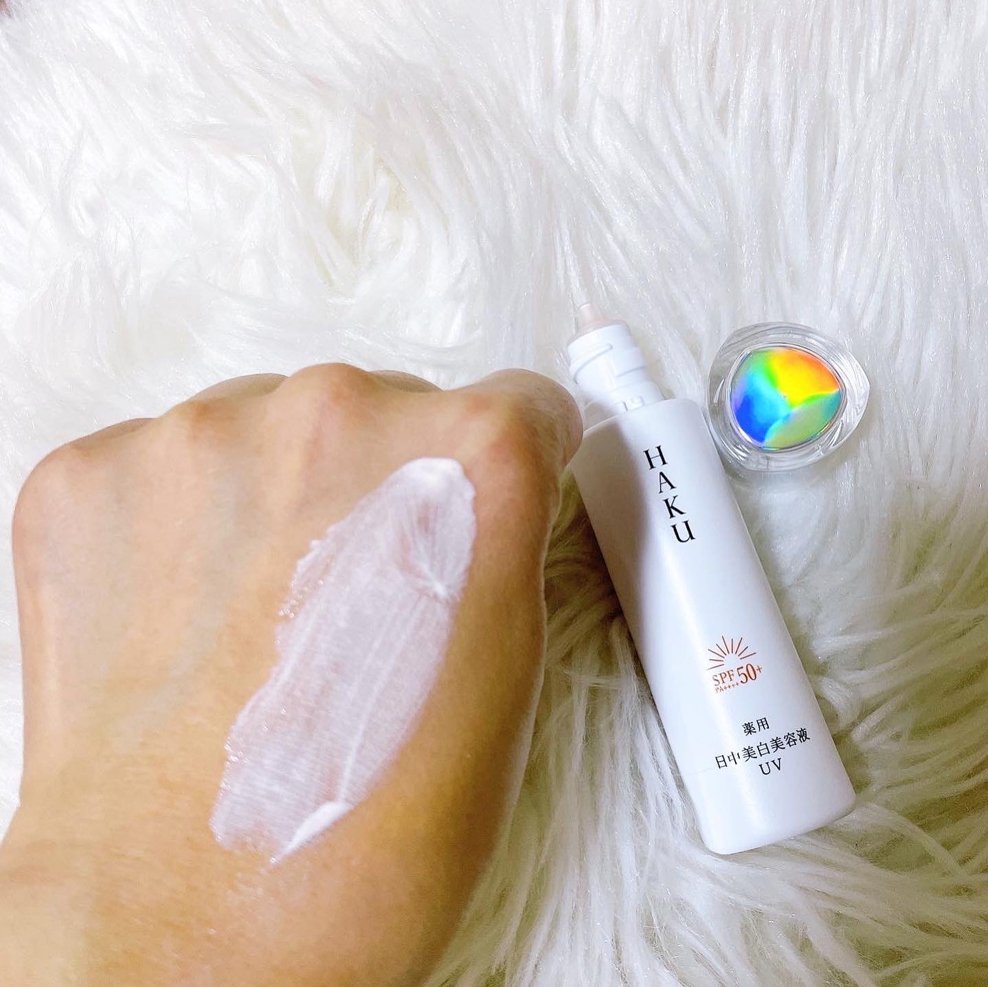 薬用 日中美白美容液UV/HAKU/日焼け止めローションを使ったクチコミ（3枚目）