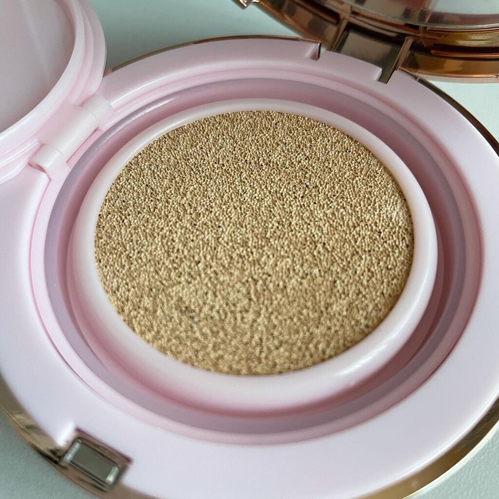 ピンクティーツリーカバークッション/APLIN/クッションファンデーションを使ったクチコミ(3枚目)