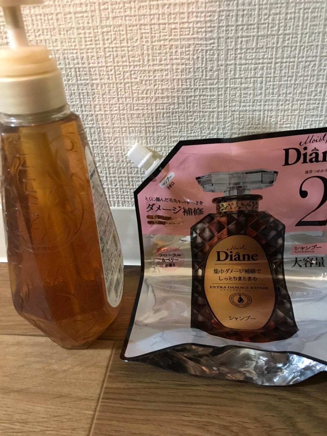 パーフェクトビューティ モイストダイアン エクストラダメージリペア シャンプー/トリートメント/ダイアン/市販シャンプーを使ったクチコミ(3枚目)