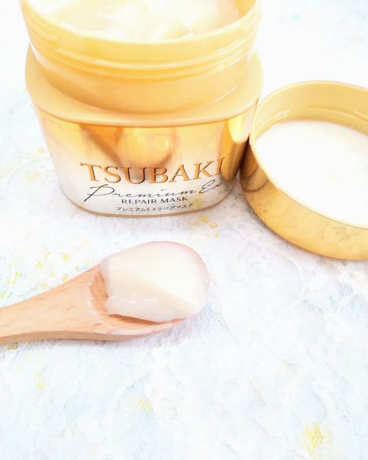プレミアムEXリペアマスク/TSUBAKI/ヘアマスク・ヘアパックを使ったクチコミ（3枚目）