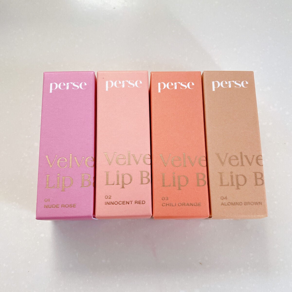 ベルベットフィックスリップバーム/perse/リップバームを使ったクチコミ(1枚目)