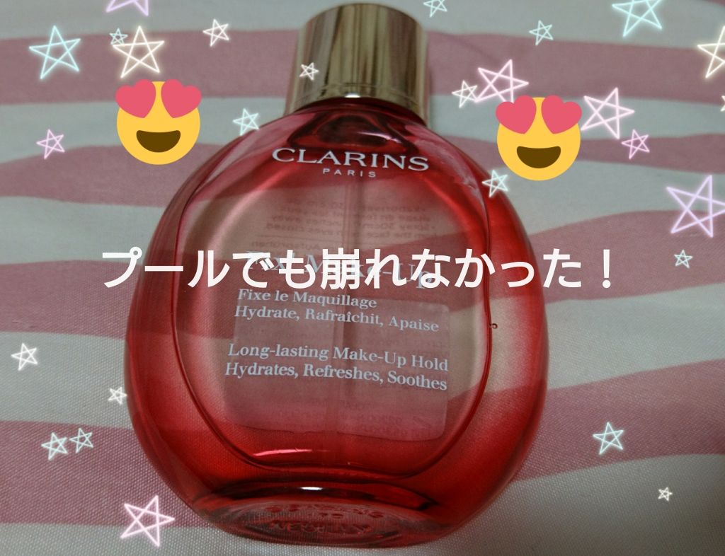 フィックス メイクアップ/CLARINS/ミスト状化粧水を使ったクチコミ(1枚目)