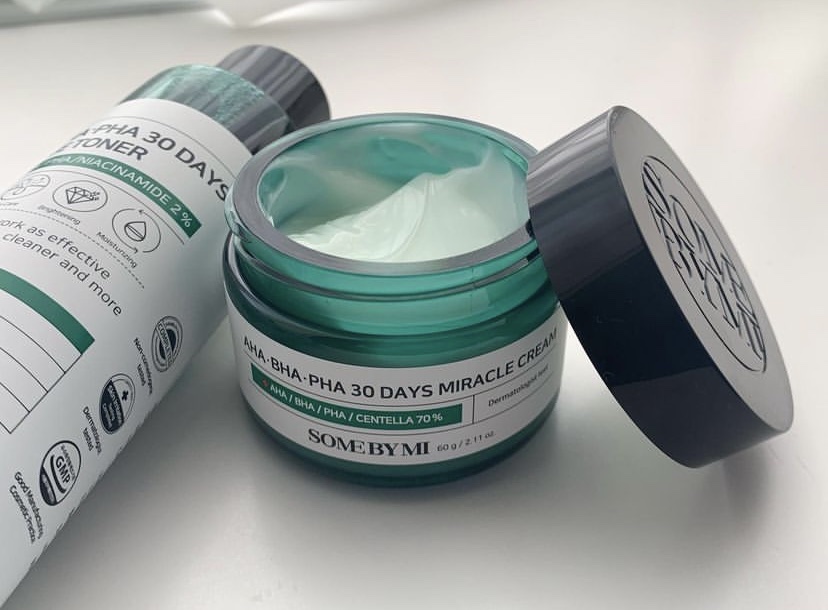AHA·BHA·PHA 30デイズミラクルクリーム/SOME BY MI/フェイスクリームを使ったクチコミ（1枚目）