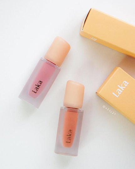 フルーティーグラムティント/Laka/リップティントを使ったクチコミ(4枚目)