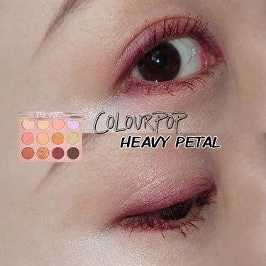 ColourPop HEAVY PETALのクチコミ「#いつかのメイク ⁡
⁡@colourpopcosmetics ⁡
⁡ #colourpoph.....」（1枚目）