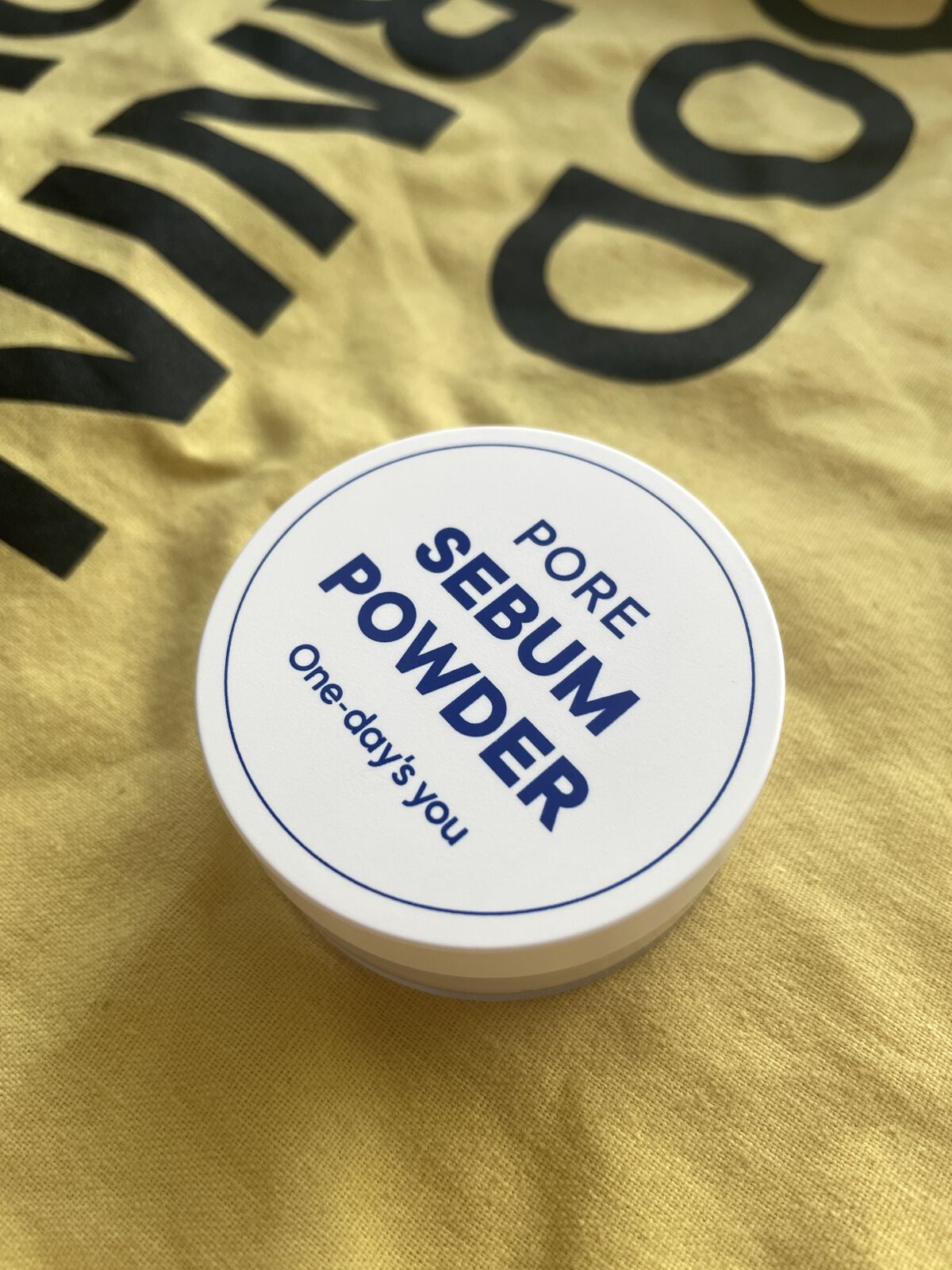 ポアセバムパウダー/One-day's you/ルースパウダーを使ったクチコミ（3枚目）