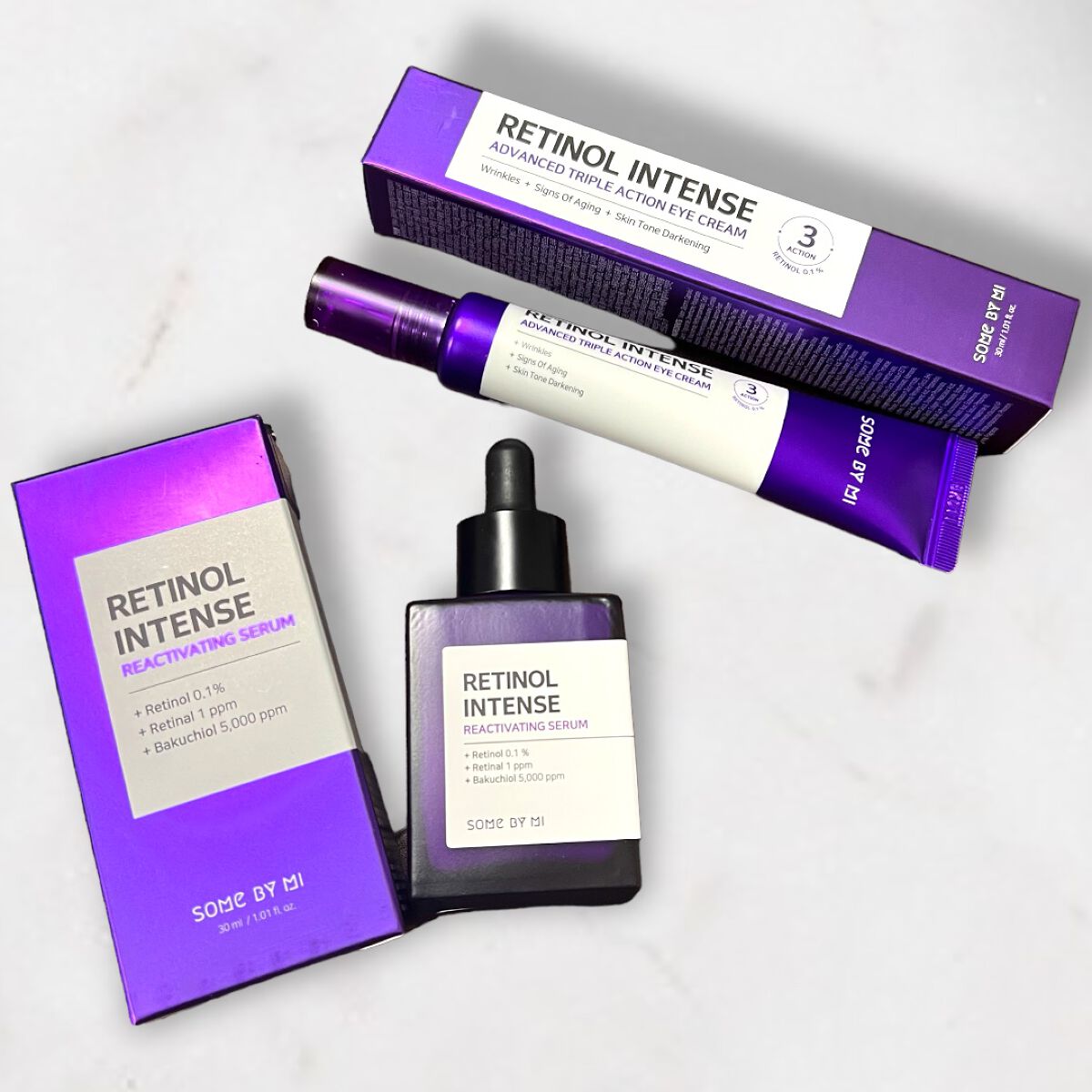 レチノールインテンシブ アドバンスドトリプルアクションアイクリーム/SOME BY MI/アイケア・アイクリームを使ったクチコミ（1枚目）