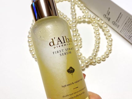 ダルバ ホワイトトリュフファーストスプレーセラム/ダルバ/ミスト状化粧水を使ったクチコミ(4枚目)