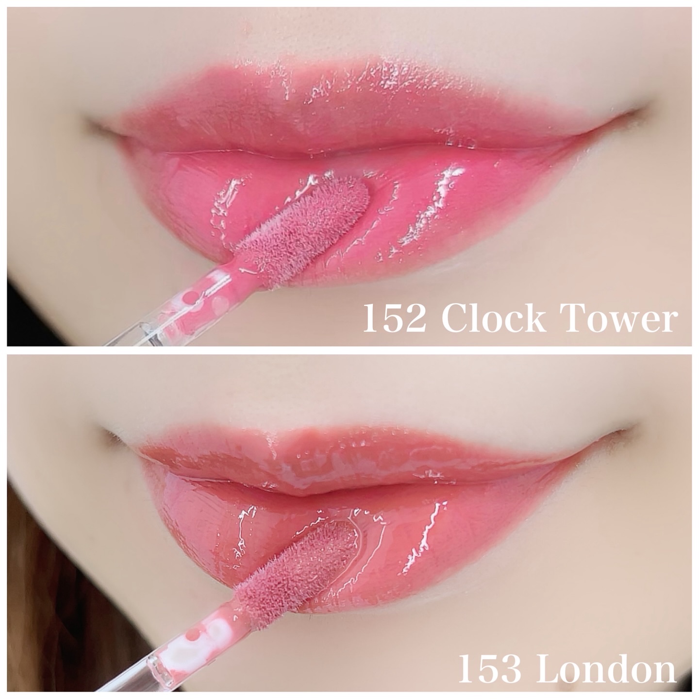 ディープキスド プランピング リップエナメル 153 London/Dinto/リップグロスを使ったクチコミ（3枚目）