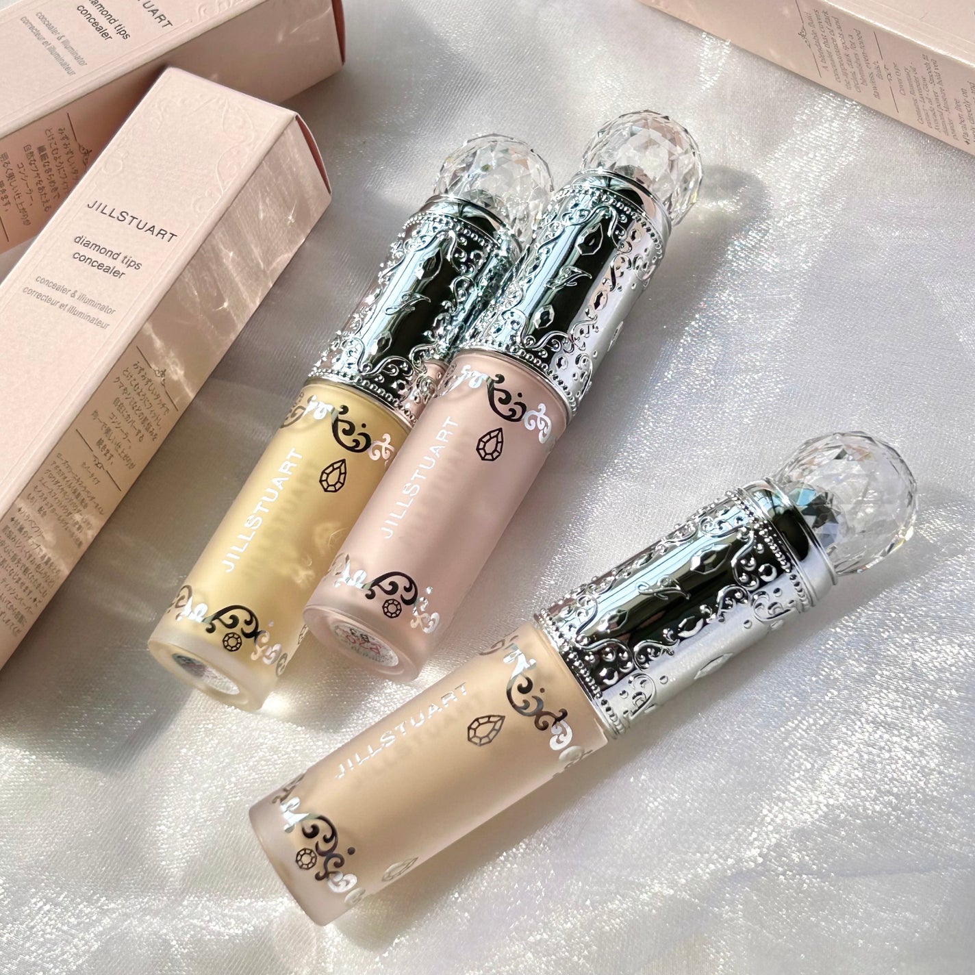 ダイヤモンドティップス コンシーラー<カバータイプ>/JILL STUART/リキッドコンシーラーを使ったクチコミ(7枚目)