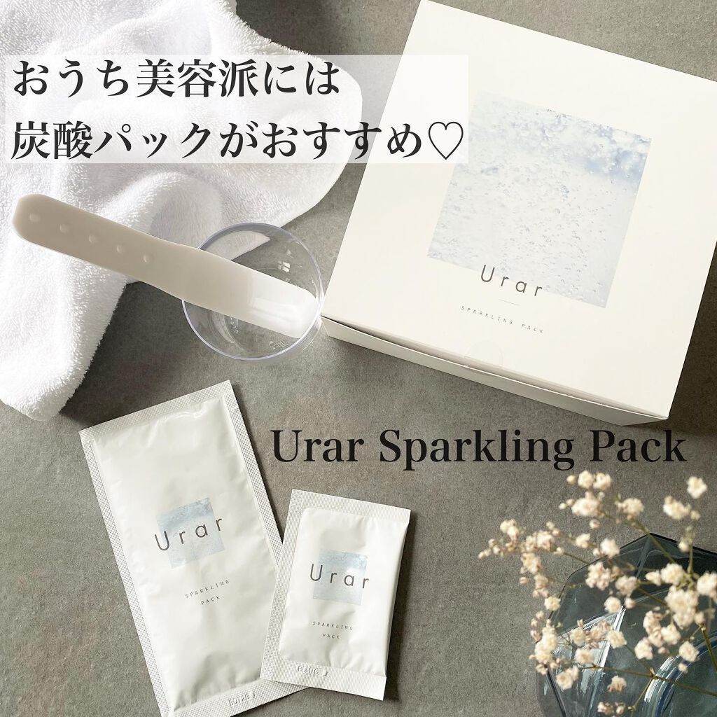 nita⌇フォロバ on LIPS 「⚪︎𓂂𓈒週に1度の炭酸美容𓈒𓂂⚪︎/【ユレイルスパークリングパ..」(4枚目)