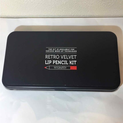 レトロ ベルベット リップペンシルキット/MACQUEEN NEWYORK/口紅を使ったクチコミ(1枚目)