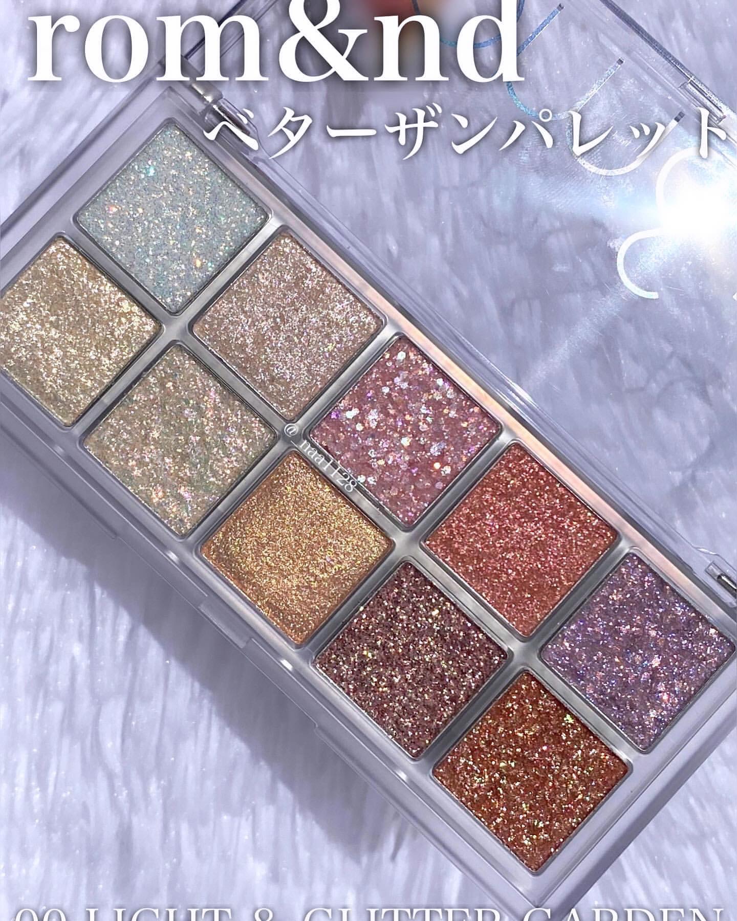 ベターザンパレット/rom&nd/アイシャドウパレットを使ったクチコミ（2枚目）