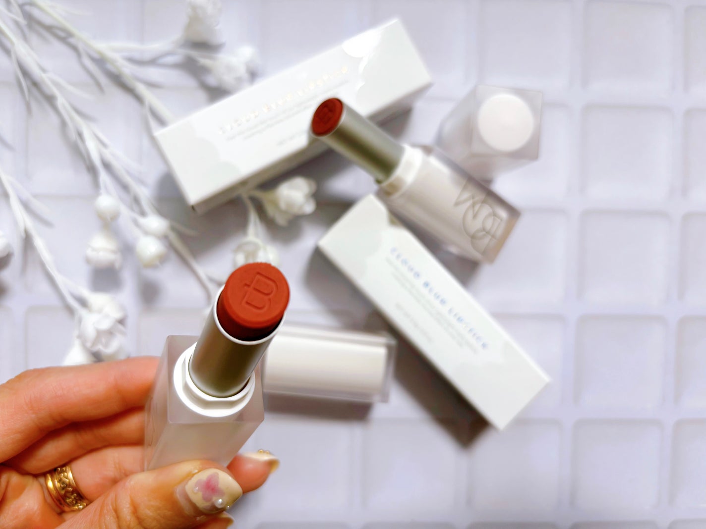 クラウドブラー リップスティック/BOM/口紅を使ったクチコミ(1枚目)