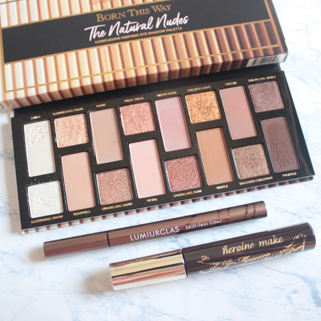 ボーン ディス ウェイ ザ ナチュラル ヌード アイシャドウ パレット/Too Faced/アイシャドウパレットを使ったクチコミ(2枚目)