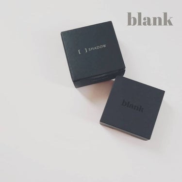 blank shadow objet/blank/シングルアイシャドウを使ったクチコミ（1枚目）