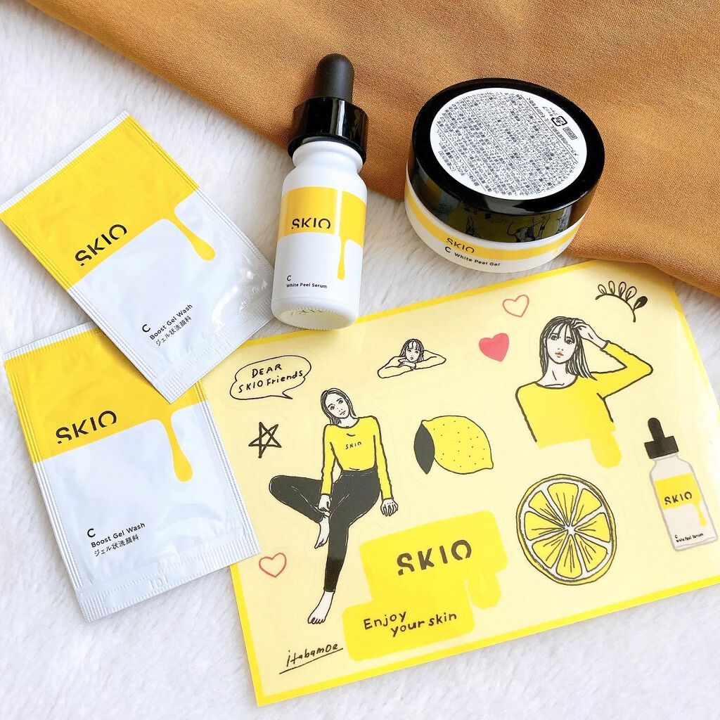 VC ブーストジェルウォッシュ/SKIO/その他洗顔料を使ったクチコミ（1枚目）