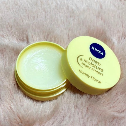 ディープモイスチャーナイトプロテクト はちみつの香り/ニベア/リップマスクを使ったクチコミ(2枚目)