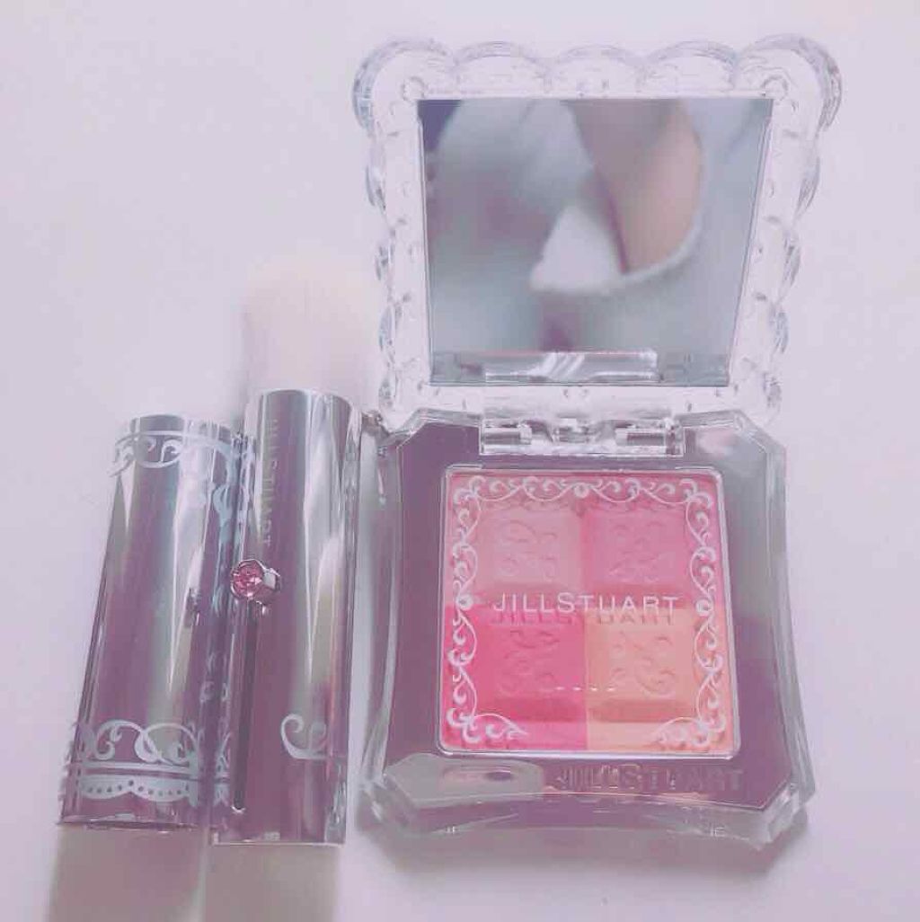 ミックスブラッシュ コンパクト N/JILL STUART/パウダーチークを使ったクチコミ(1枚目)