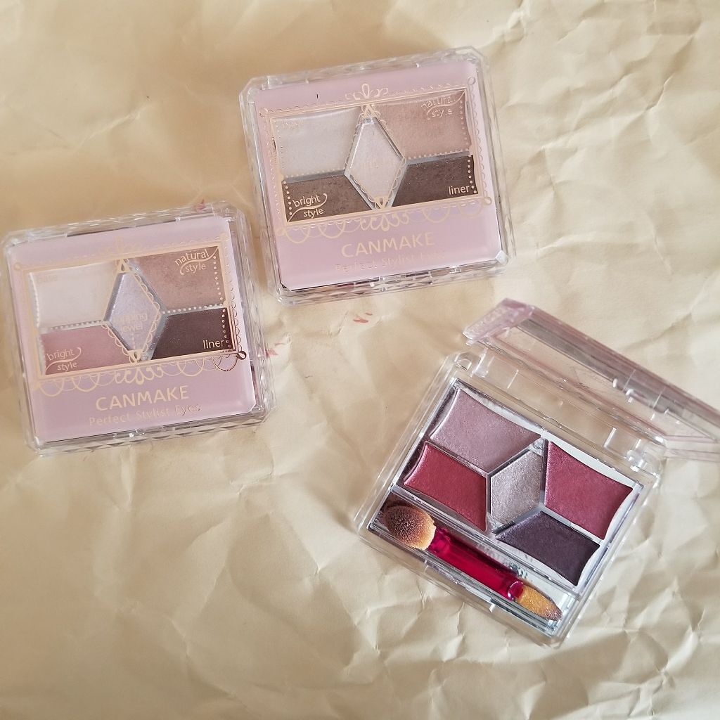 【旧品】パーフェクトスタイリストアイズ/キャンメイク/アイシャドウパレットを使ったクチコミ(1枚目)