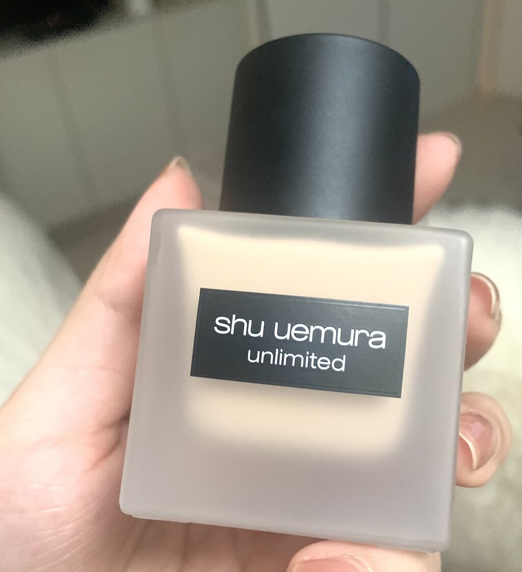 （旧）アンリミテッド ラスティング フルイド/shu uemura/リキッドファンデーションを使ったクチコミ（1枚目）