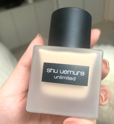 アンリミテッド ラスティング フルイド/shu uemura/リキッドファンデーションを使ったクチコミ（1枚目）