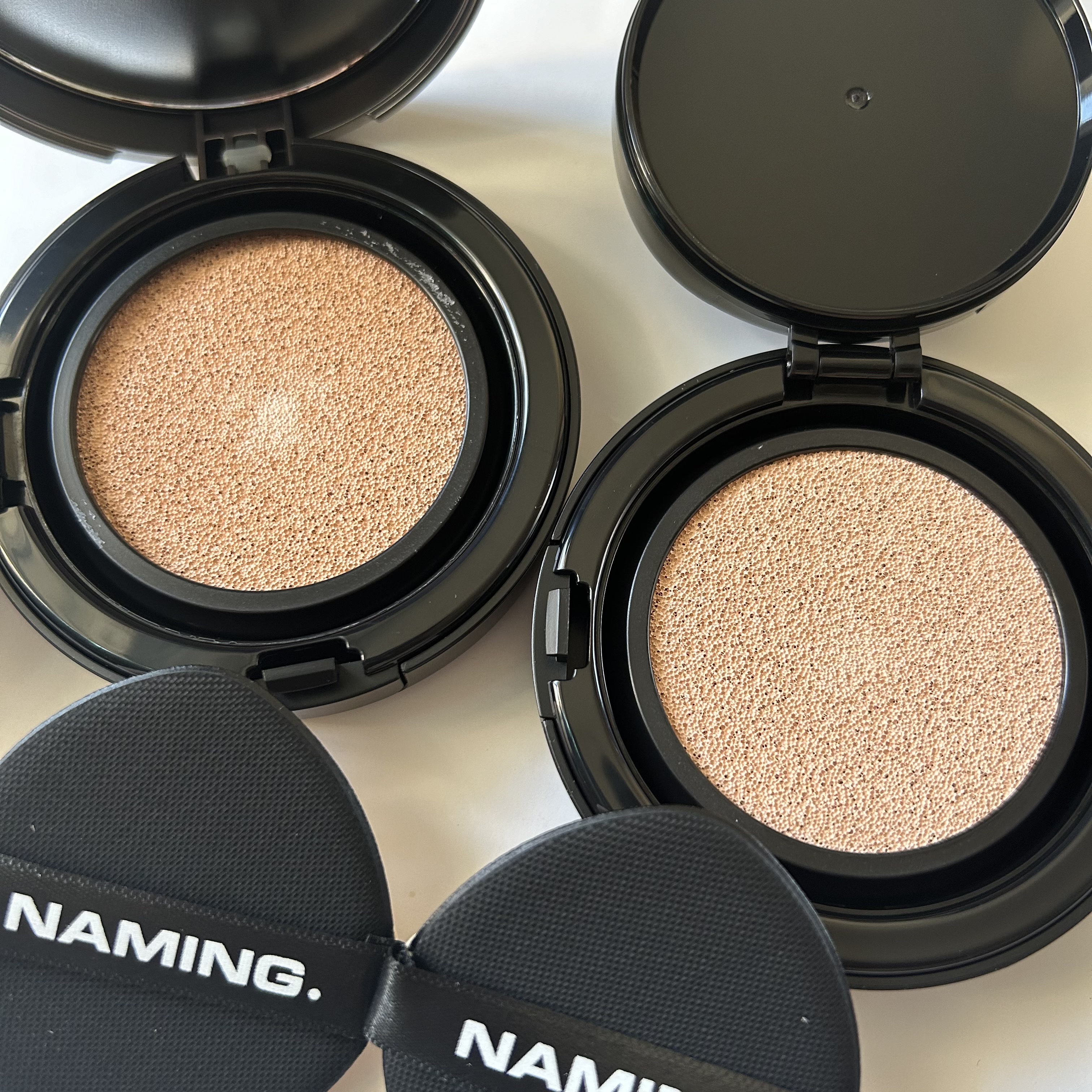 ネーミング ゼログラビティ カバーフィットクッション/NAMING./クッションファンデーションを使ったクチコミ（2枚目）