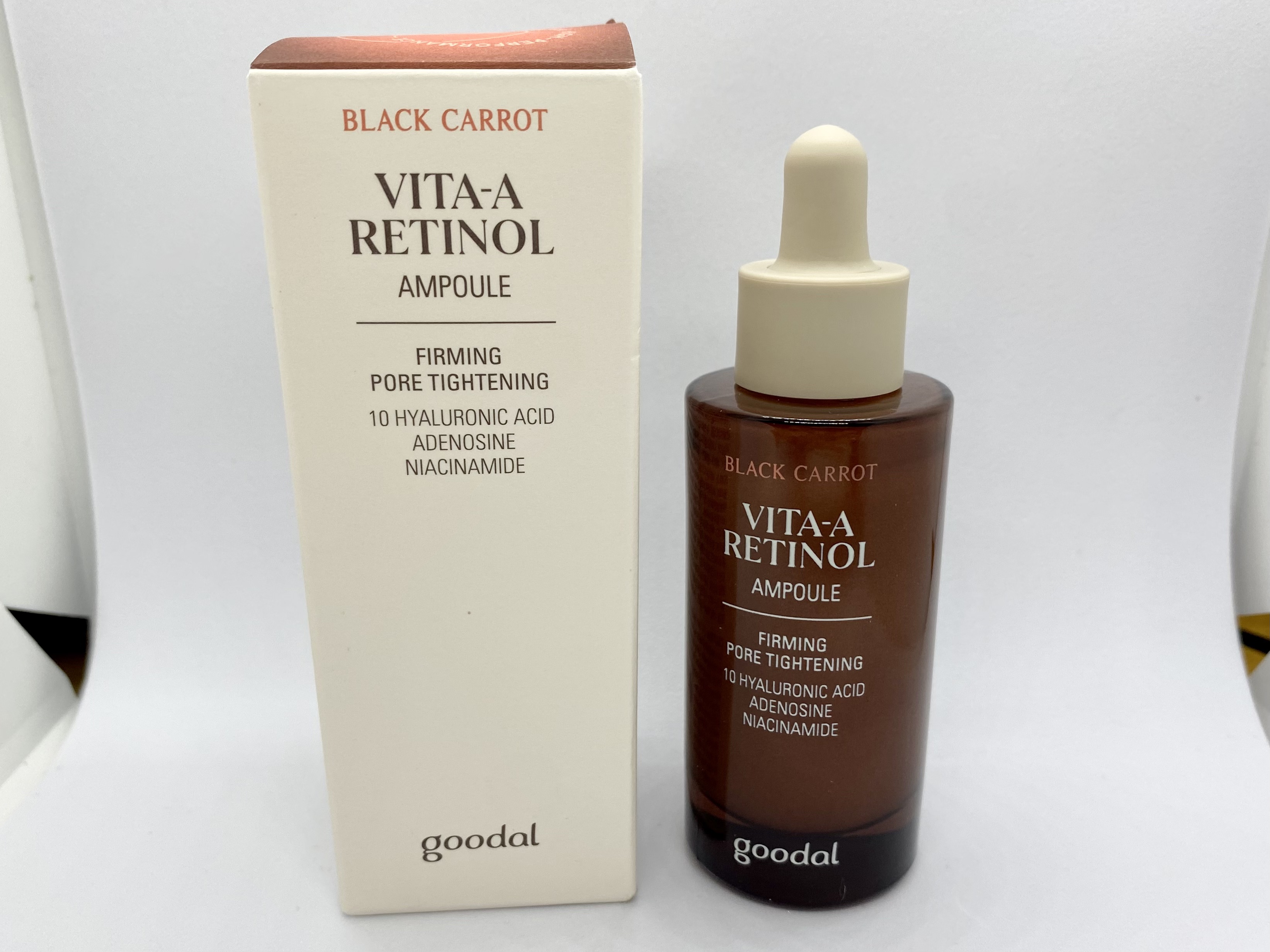 黒にんじんビタAレチノール弾力アンプル/goodal/美容液を使ったクチコミ（1枚目）