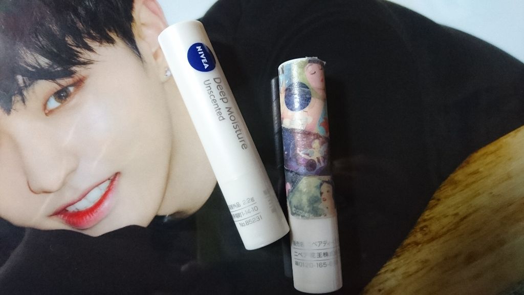 ニベア ディープモイスチャーリップ/ニベア/リップクリームを使ったクチコミ（1枚目）