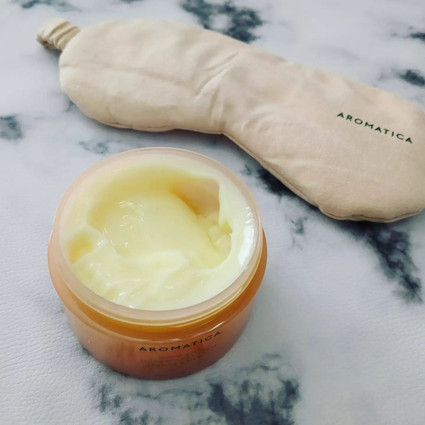 グロービタグットナイトクリーム/AROMATICA/フェイスクリームを使ったクチコミ(3枚目)