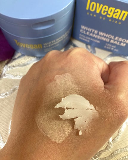 カラーフードシリーズホワイトホールサムクレンジングバーム/Tovegan/クレンジングバームを使ったクチコミ(3枚目)