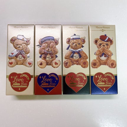 Love Bear リップスティック ツヤタイプ/FlowerKnows/口紅を使ったクチコミ(10枚目)