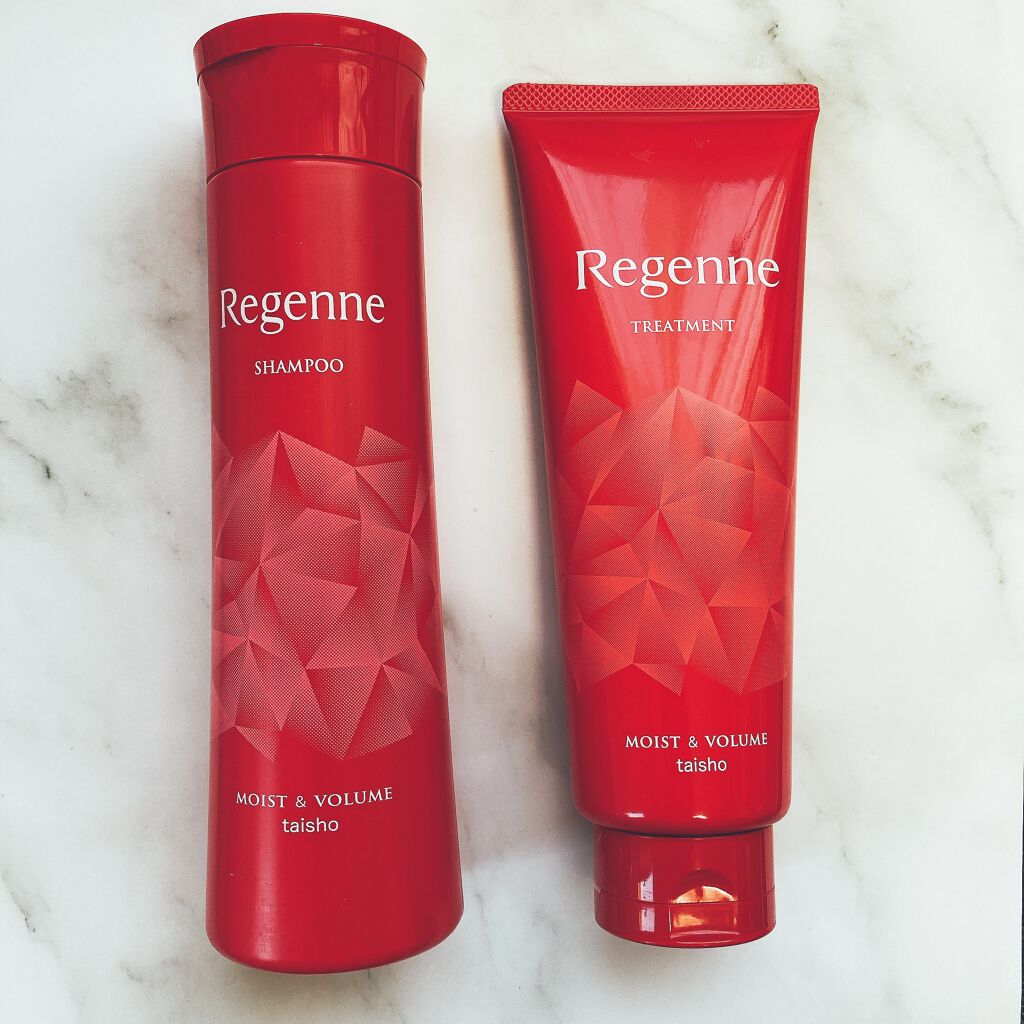 リジェンヌシャンプー/トリートメント モイスト&ボリューム/リジェンヌ/市販シャンプーを使ったクチコミ(1枚目)
