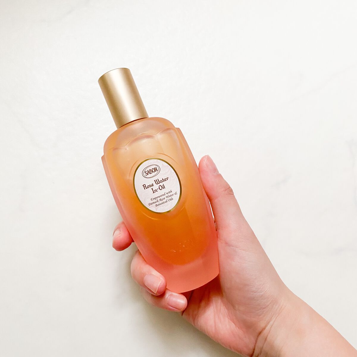 ローズウォーターインオイル/SABON/ミスト状化粧水を使ったクチコミ(1枚目)