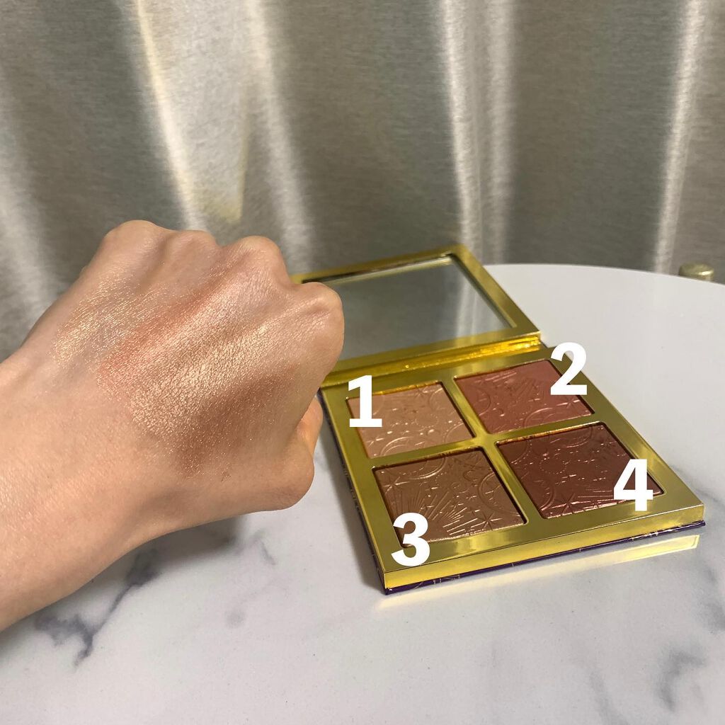 エクストラ ディメンション × 4 M·A·C MAGNIFICENT MOON/M・A・C/アイシャドウパレットを使ったクチコミ（3枚目）