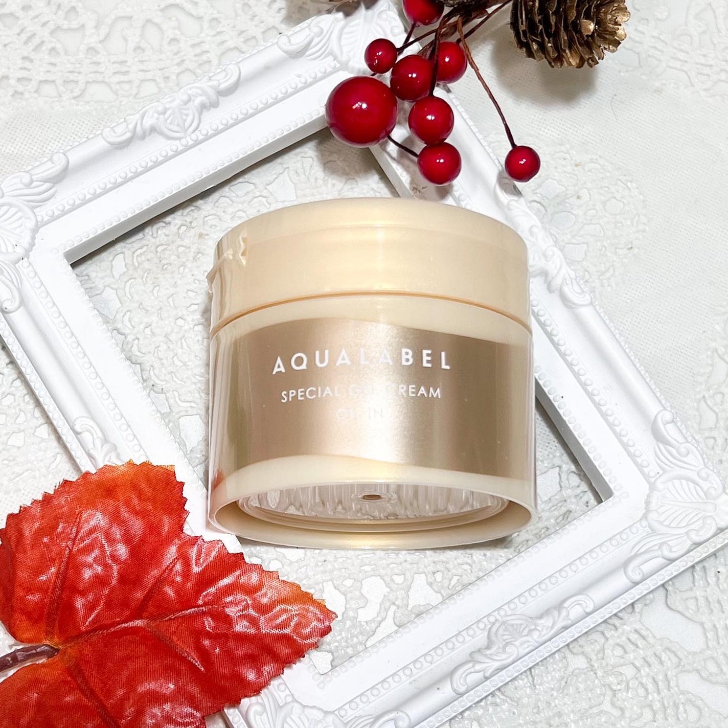 スペシャルジェルクリーム EX (オイルイン)/アクアレーベル/オールインワン化粧品を使ったクチコミ(1枚目)