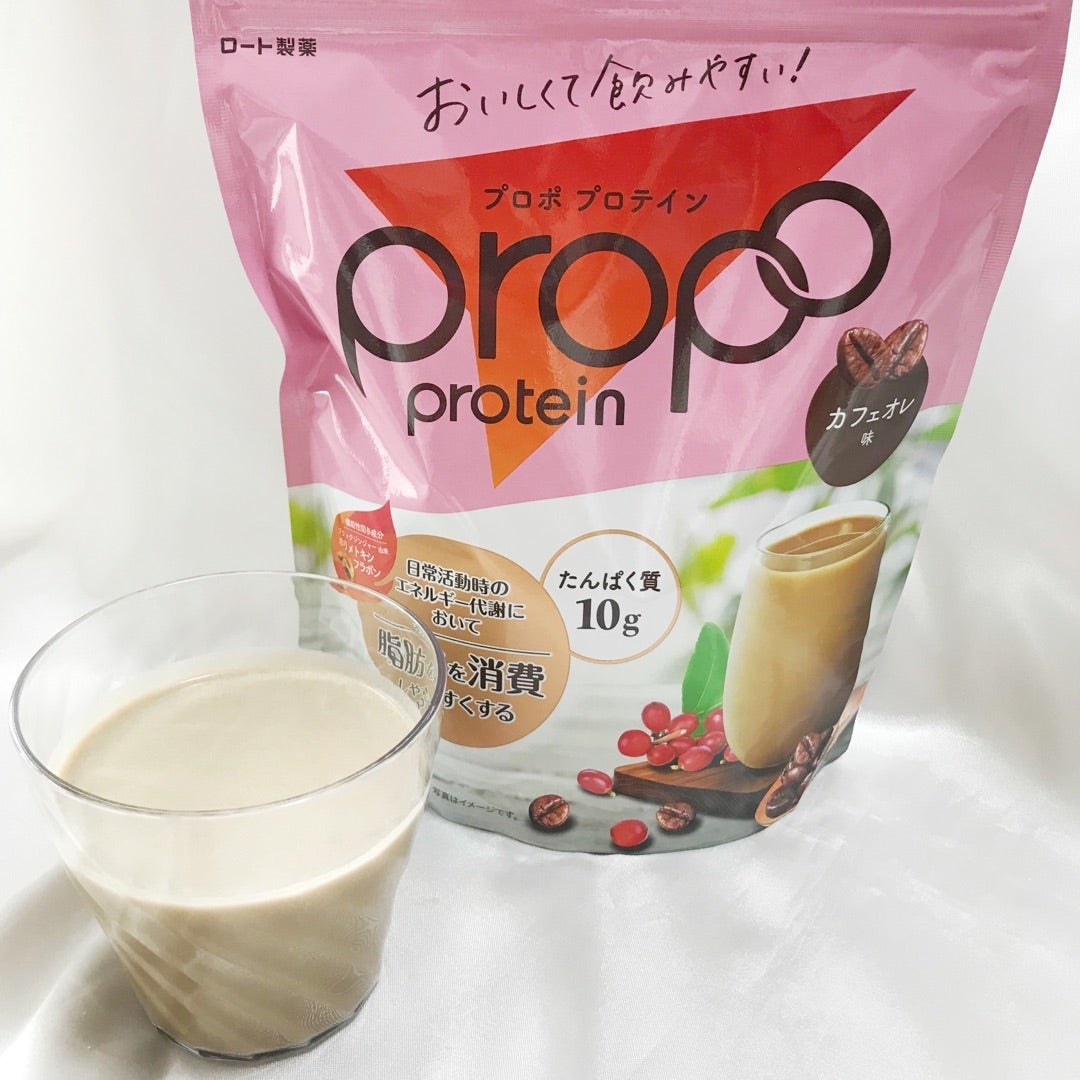 プロポ プロテイン(カフェオレ味)/ロート製薬/その他プロテインを使ったクチコミ(7枚目)