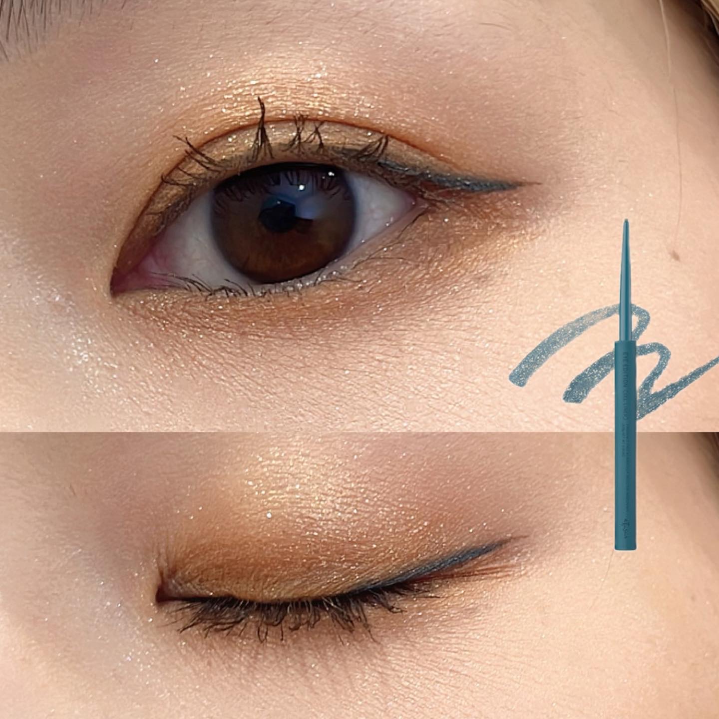 エテュセ ラスティング ジェルライナー/ettusais/ジェルアイライナーを使ったクチコミ（3枚目）