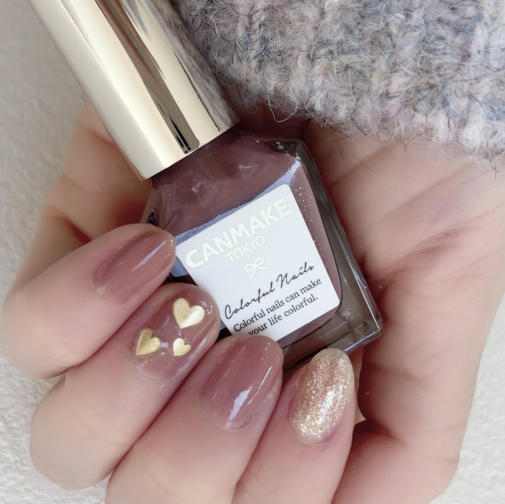 カラフルネイルズ/キャンメイク/マニキュアを使ったクチコミ（1枚目）